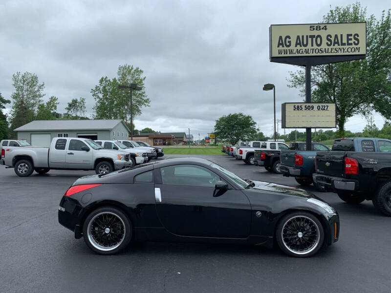 2008 Nissan 350Z for sale at AG Auto Sales in Ontario NY