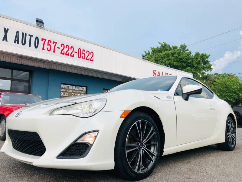 2013 Scion FR-S for sale at Trimax Auto Group in Norfolk VA