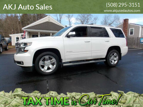 2016 Chevrolet Tahoe for sale at AKJ Auto Sales in West Wareham MA