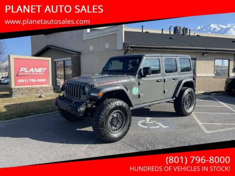 2021 Jeep Wrangler Unlimited for sale at PLANET AUTO SALES in Lindon UT