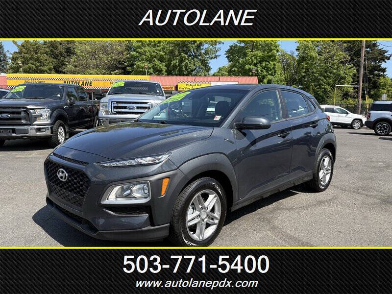 Gray 2020 Hyundai KONA SE SE 4dr Crossover 1
