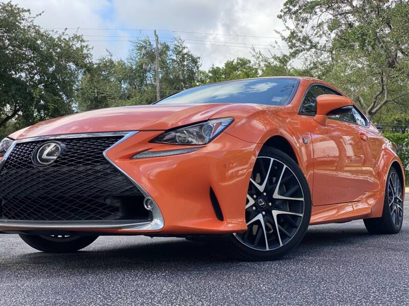 2015 Lexus RC 350 for sale at HIGH PERFORMANCE MOTORS in Hollywood FL