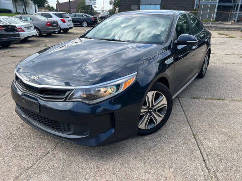 2017 Kia Optima Hybrid for sale at Cedar Auto Group LLC in Akron OH