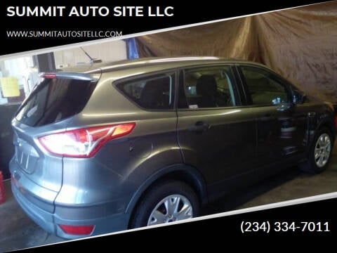 2014 Ford Escape for sale at SUMMIT AUTO SITE LLC in Akron OH