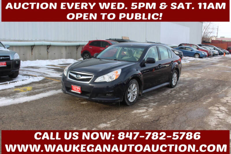 2012 Subaru Legacy for sale at Waukegan Auto Auction in Waukegan IL