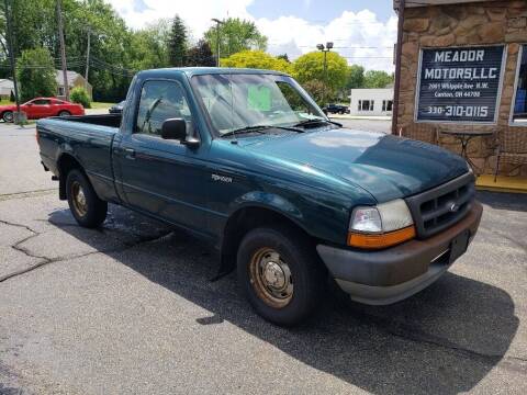 1998 Ford Ranger for sale at Meador Motors LLC in Canton OH