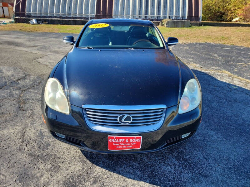 2002 Lexus SC 430 for sale at Knauff & Sons Motor Sales in New Vienna OH
