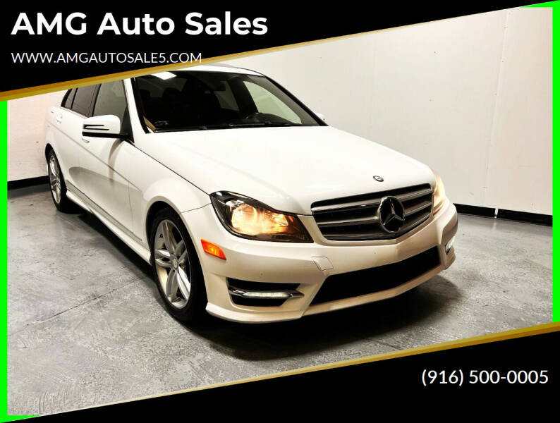 2013 Mercedes-Benz C-Class for sale at AMG Auto Sales in Rancho Cordova CA