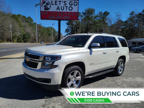 2015 Chevrolet Tahoe for sale at Let's Go Auto in Florence SC