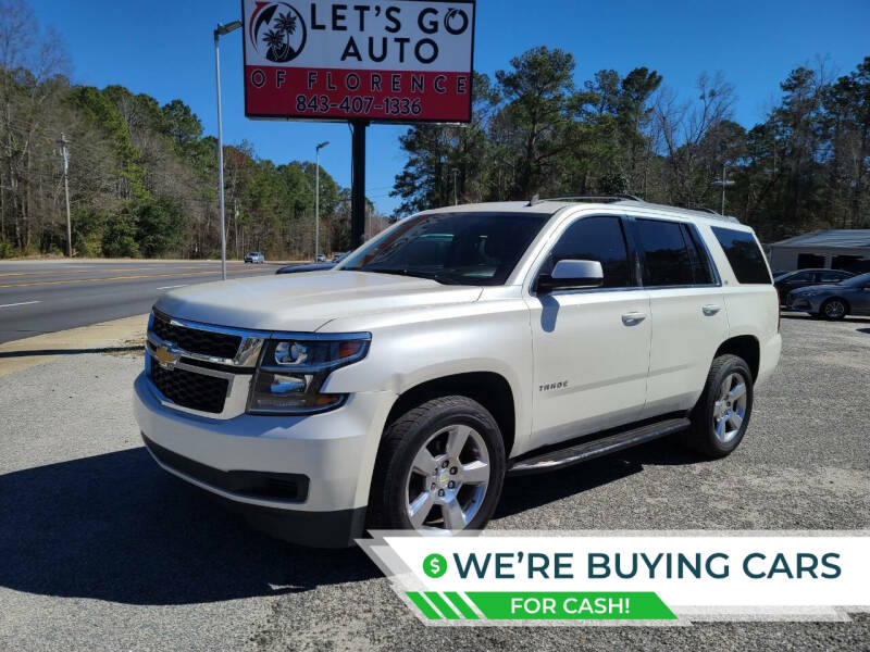 2015 Chevrolet Tahoe for sale at Let's Go Auto in Florence SC