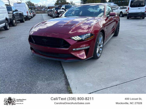 2019 Ford Mustang for sale at Carolina Direct Auto Sales in Mocksville NC