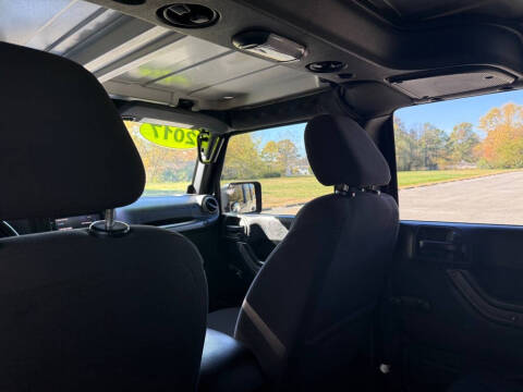 2017 Jeep Wrangler Unlimited Sport