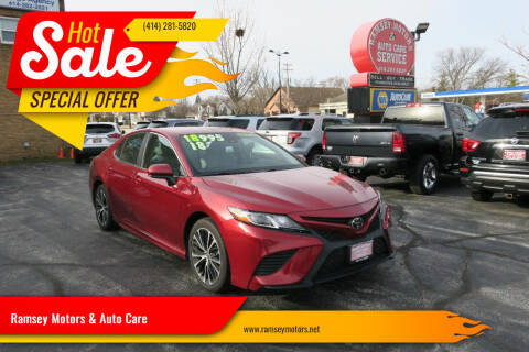 2018 Toyota Camry for sale at Ramsey Motors & Auto Care in Milwaukee WI