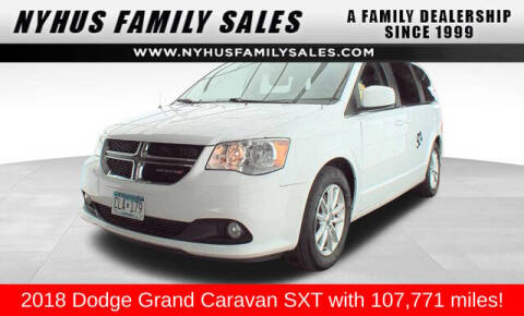 2018 Dodge Grand Caravan for sale at Nyhus Family Sales in Perham MN