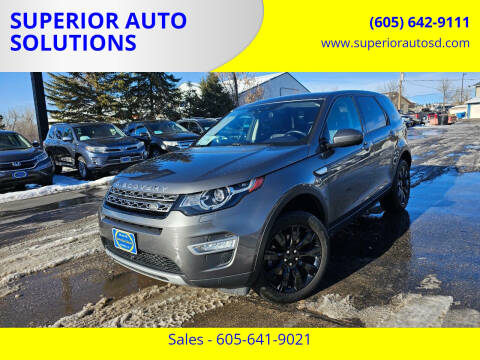 2017 Land Rover Discovery Sport for sale at SUPERIOR AUTO SOLUTIONS in Spearfish SD