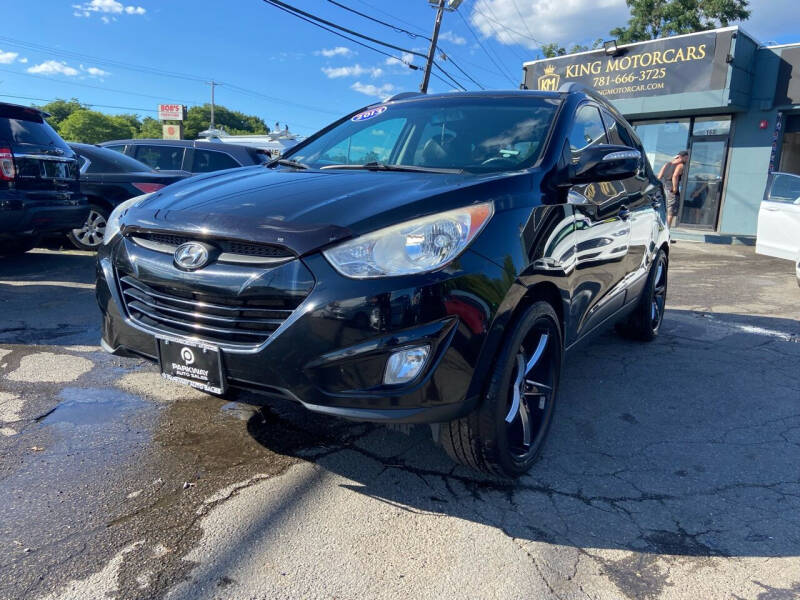 2013 Hyundai Tucson for sale at King Motorcars in Saugus MA