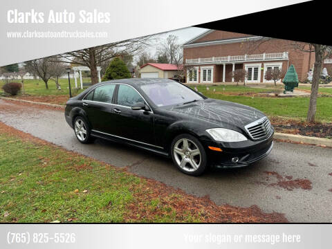 2007 Mercedes-Benz S-Class for sale at Clarks Auto Sales in Connersville IN