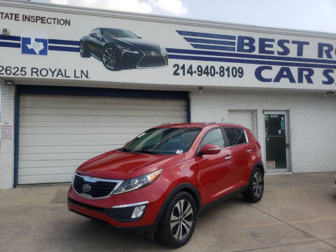 2012 Kia Sportage for sale at Best Royal Car Sales in Dallas TX