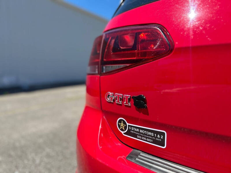 2017 Volkswagen Golf GTI SE