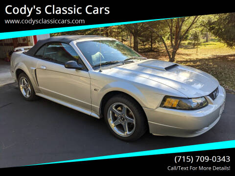 2003 Ford Mustang for sale at Cody's Classic & Collectibles, LLC in Stanley WI