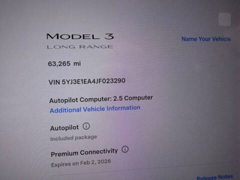 2018 Tesla Model 3 Long Range