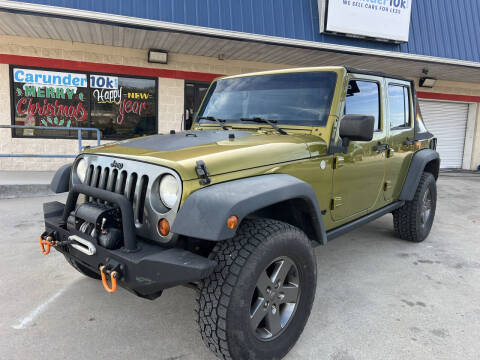 2010 Jeep Wrangler Unlimited for sale at CarUnder10k in Dayton TN