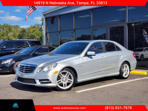 2012 Mercedes-Benz E-Class for sale at Automaxx in Tampa FL