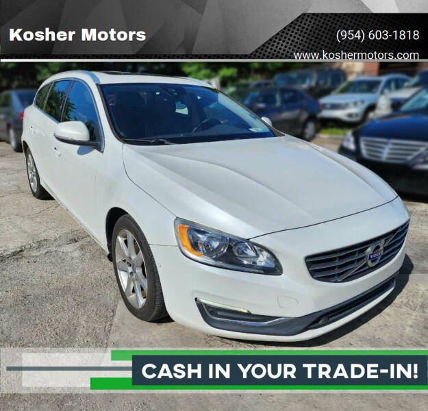 2016 Volvo V60 for sale at Kosher Motors in Hollywood FL