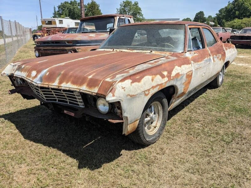 1967 Chevrolet Bel Air for sale at Classic Cars of South Carolina in Gray Court SC