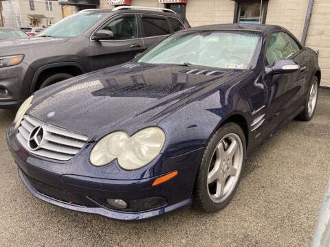 2003 Mercedes-Benz SL-Class for sale at Sisson Pre-Owned in Uniontown PA