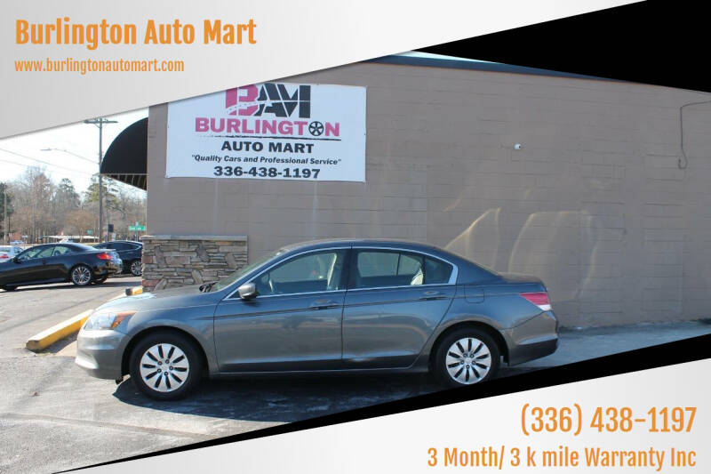 2012 Honda Accord for sale at Burlington Auto Mart in Burlington NC