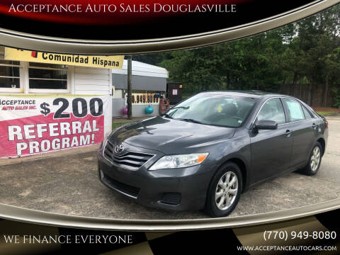 2011 Toyota Camry for sale at Acceptance Auto Sales Douglasville in Douglasville GA