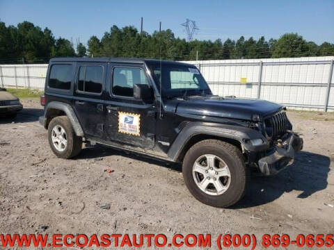 2021 Jeep Wrangler Unlimited for sale at East Coast Auto Source Inc. in Bedford VA