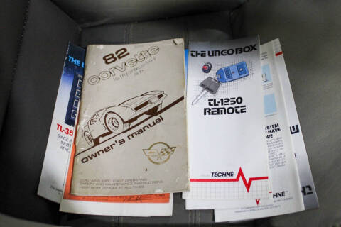 1982 Chevrolet Corvette Collector Edition