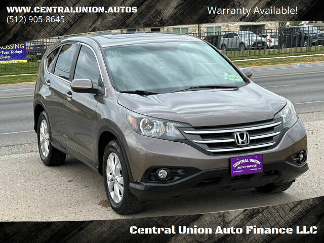 2013 Honda CR-V for sale at Central Union Auto Finance LLC in Austin, TX