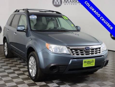2013 Subaru Forester for sale at Markley Motors in Fort Collins CO
