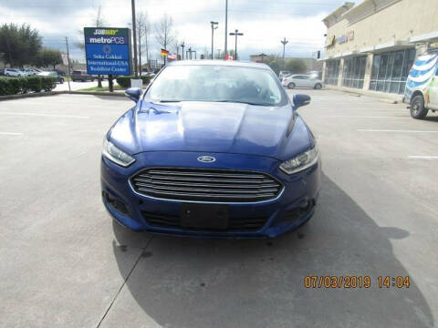 2014 Ford Fusion for sale at ATLANTIC MOTORS GP LLC in Houston TX