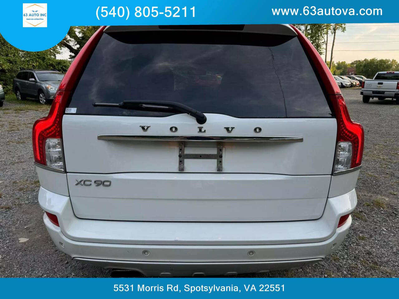 2013 Volvo XC90 for sale at 63 Auto Inc in Spotsylvania, VA