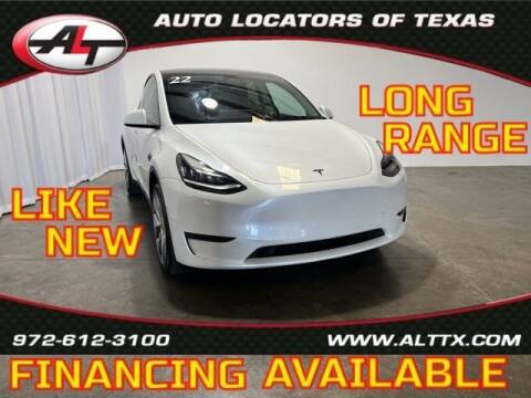 2022 Tesla Model Y for sale at AUTO LOCATORS OF TEXAS in Plano TX