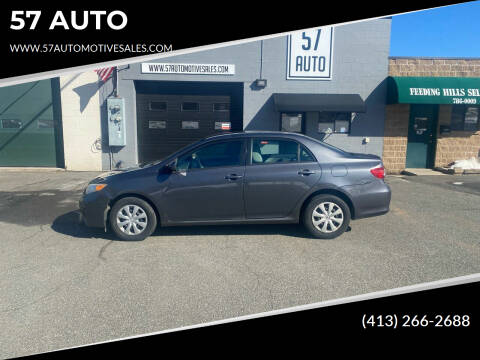 2011 Toyota Corolla for sale at 57 AUTO in Feeding Hills MA