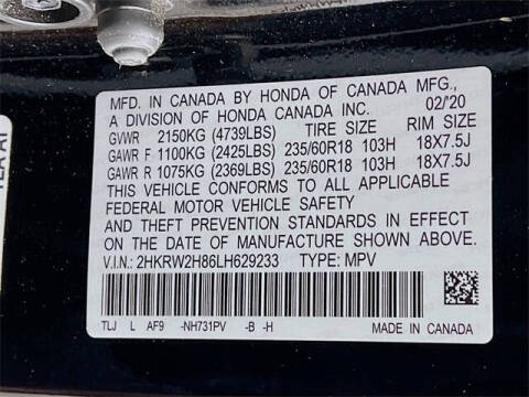 2020 Honda CR-V EX-L