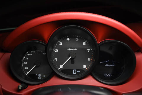 2016 Porsche Boxster Spyder