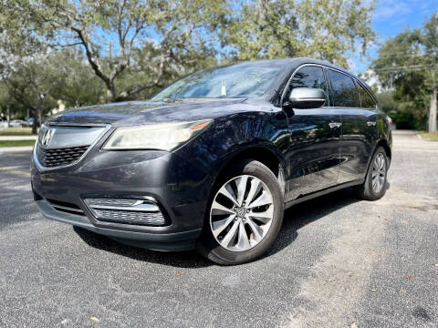 2014 Acura MDX for sale at HIGH PERFORMANCE MOTORS in Hollywood FL