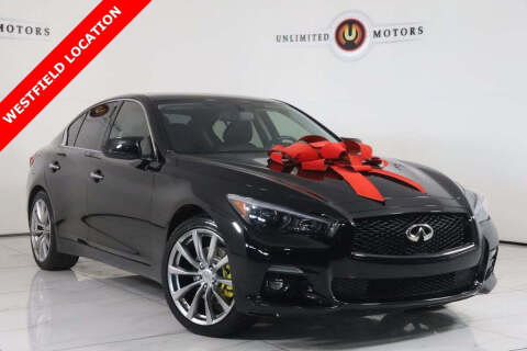 2015 Infiniti Q50 for sale at INDY'S UNLIMITED MOTORS - UNLIMITED MOTORS in Westfield IN