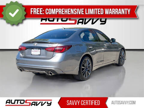 2022 Infiniti Q50 Red Sport 400