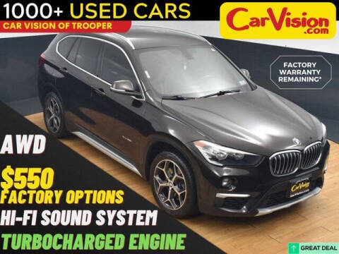 2018 BMW X1 for sale at Car Vision of Trooper in Norristown PA