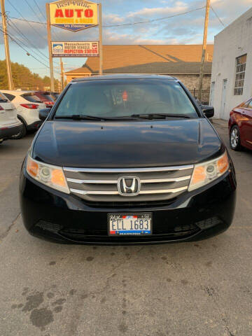 2013 Honda Odyssey for sale at Best Value Auto Service and Sales in Springfield MA
