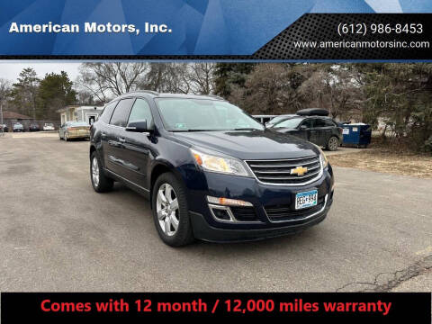 2017 Chevrolet Traverse for sale at American Motors, Inc. in Farmington MN