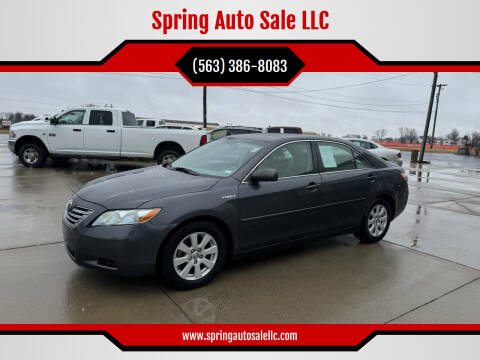 2009 Toyota Camry Hybrid for sale at Spring Auto Sale LLC in Davenport IA