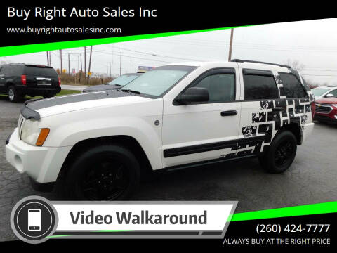 2006 Jeep Grand Cherokee for sale at Buy Right Auto Sales Inc in Fort Wayne IN